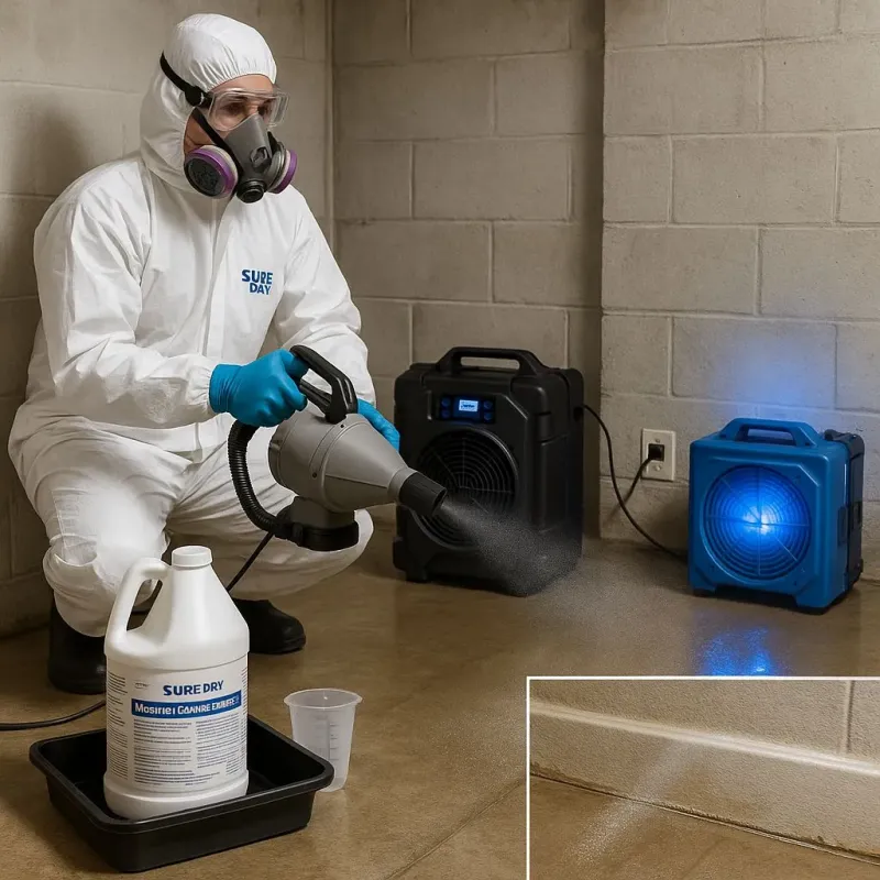 Sanitization and Odor Removal process in Indian Hills, CO